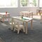 Flash Furniture 20.75 in W, 47 in L, 18 in H, Beechwood, Birch Plywood, Beech MK-ME088017-GG - alternate 6